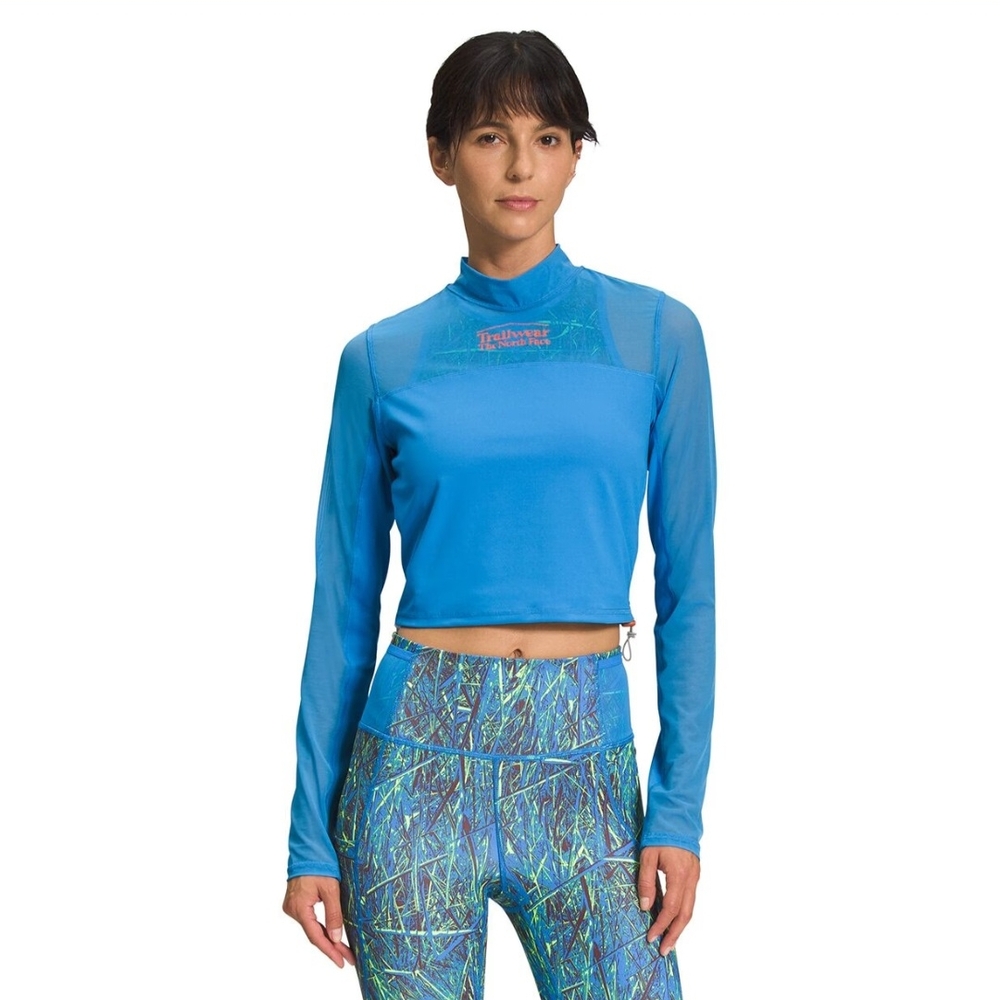 NWT!! The North Face Women's Blue Long Sleeve Top
